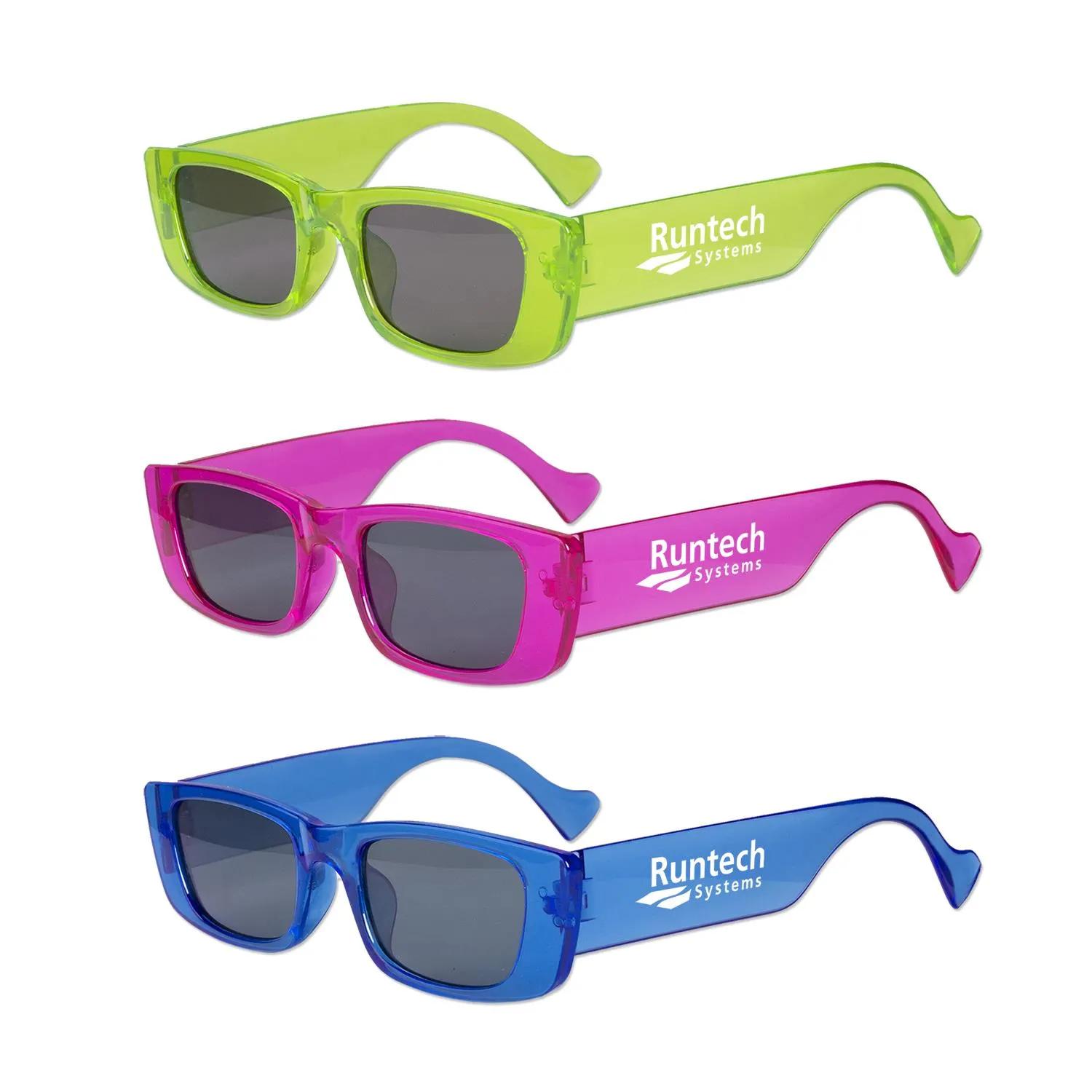 Neon Edge Sunglasses - promotional product with custom logo