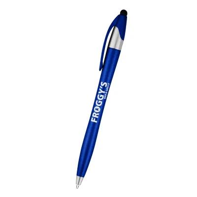 Stylus Pen Plastic Twist Action Malibu Style - 5.5 in