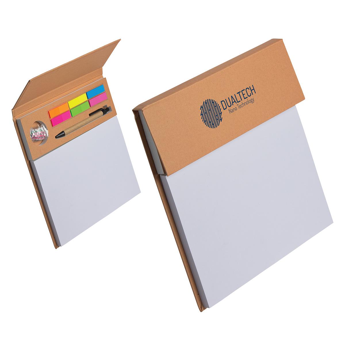 Jot 'N Plot FSC® Eco-Friendly Organizer Notebook - promotional product with custom logo