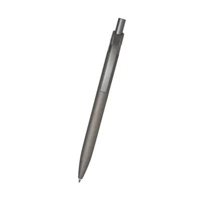 Pen Recycled Aluminum Rubberized Plunger Action - 5.5 in - product view 3