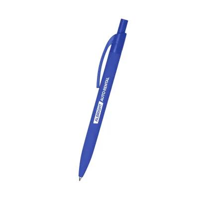 Pen Recycled Aluminum Rubberized Plunger Action - 5.5 in - product view 20