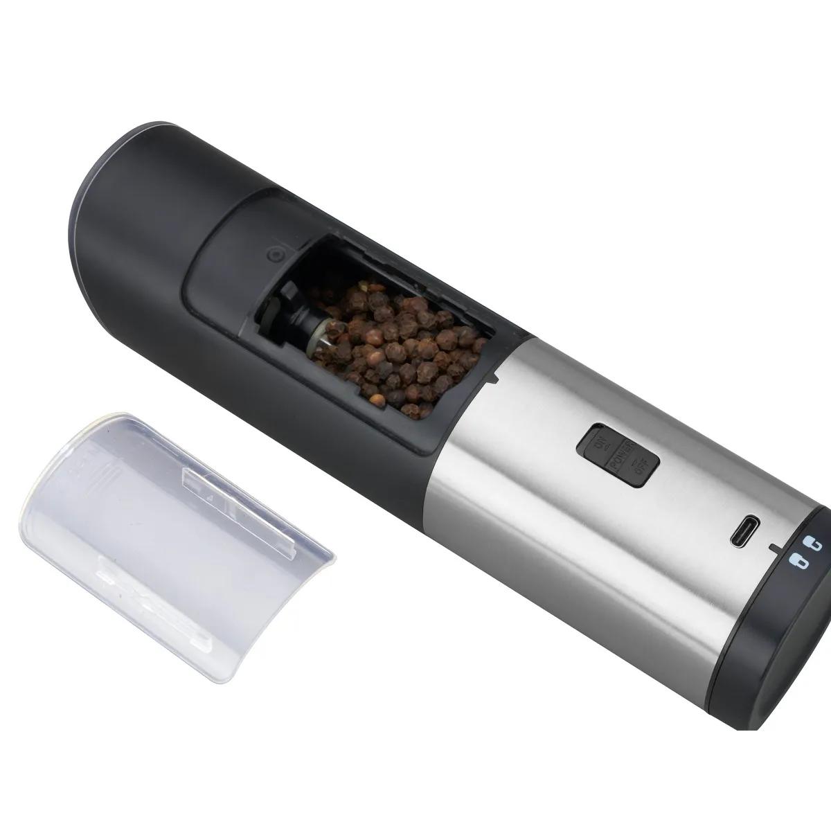 Rechargeable Salt or Pepper Spice Grinder - product view 5