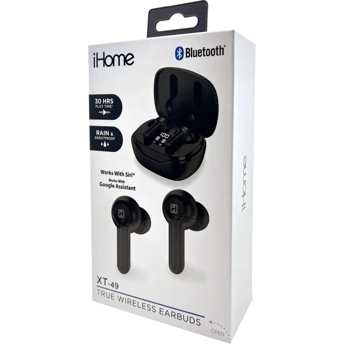 iHome® XT-49 True Wireless Earbuds & Charger Case - product view 6