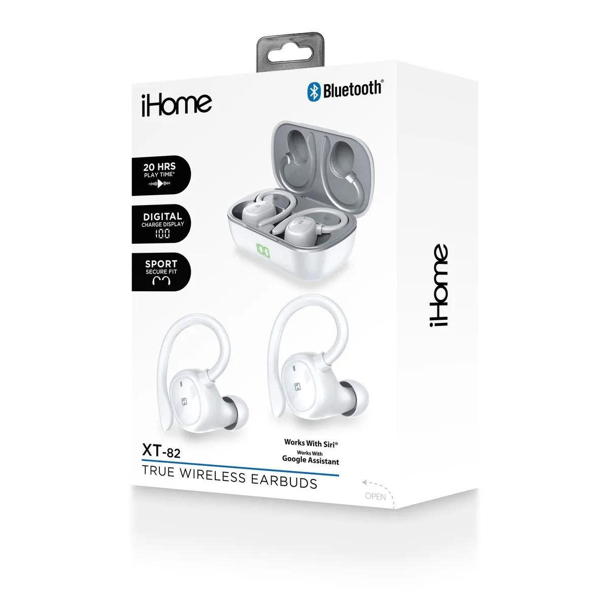 iHome® XT-82 True Wireless Earbuds & Charger Case - product view 6