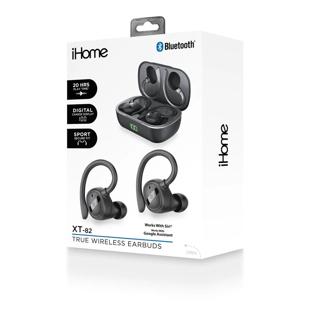 iHome® XT-82 True Wireless Earbuds & Charger Case - product view 7