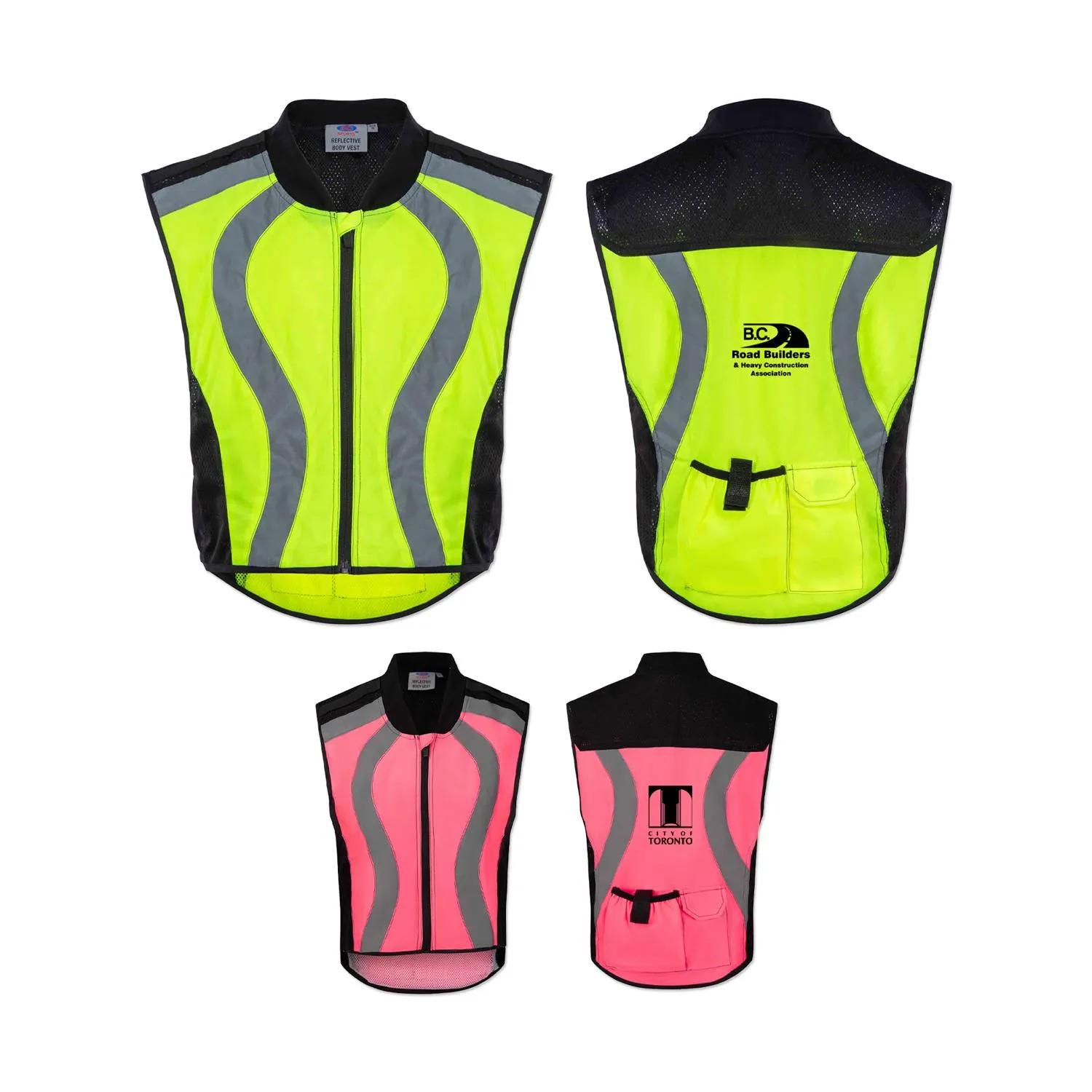Reflective Safety Vest Polyester Night Vision Outdoor
