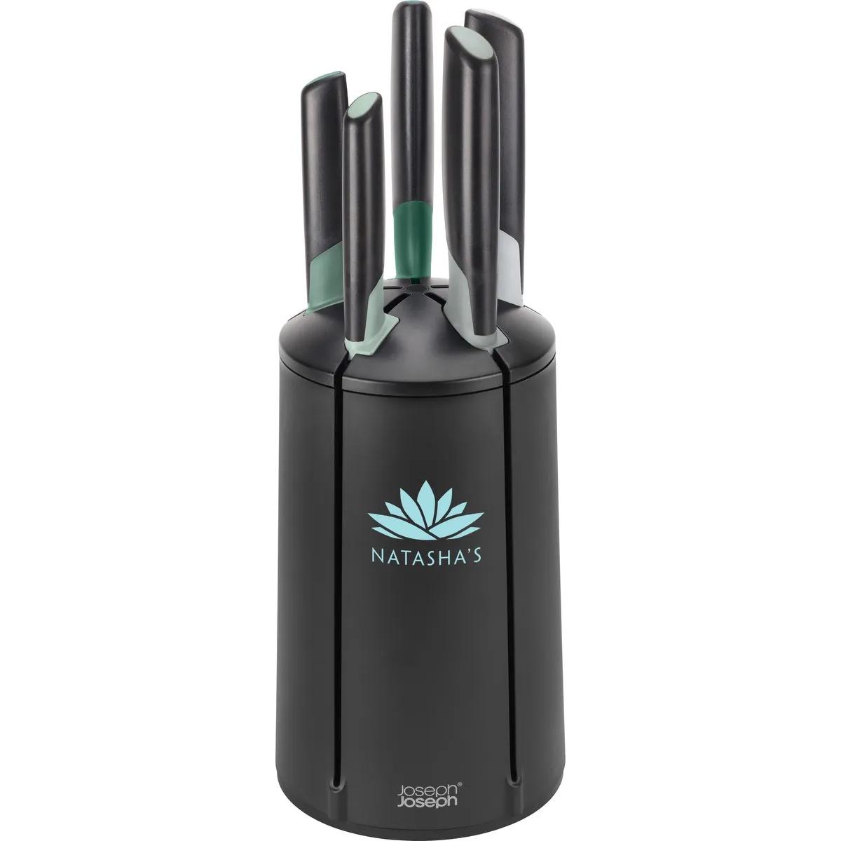 Joseph Joseph® Elevate™ Green Knives Carousel Set - product view 4