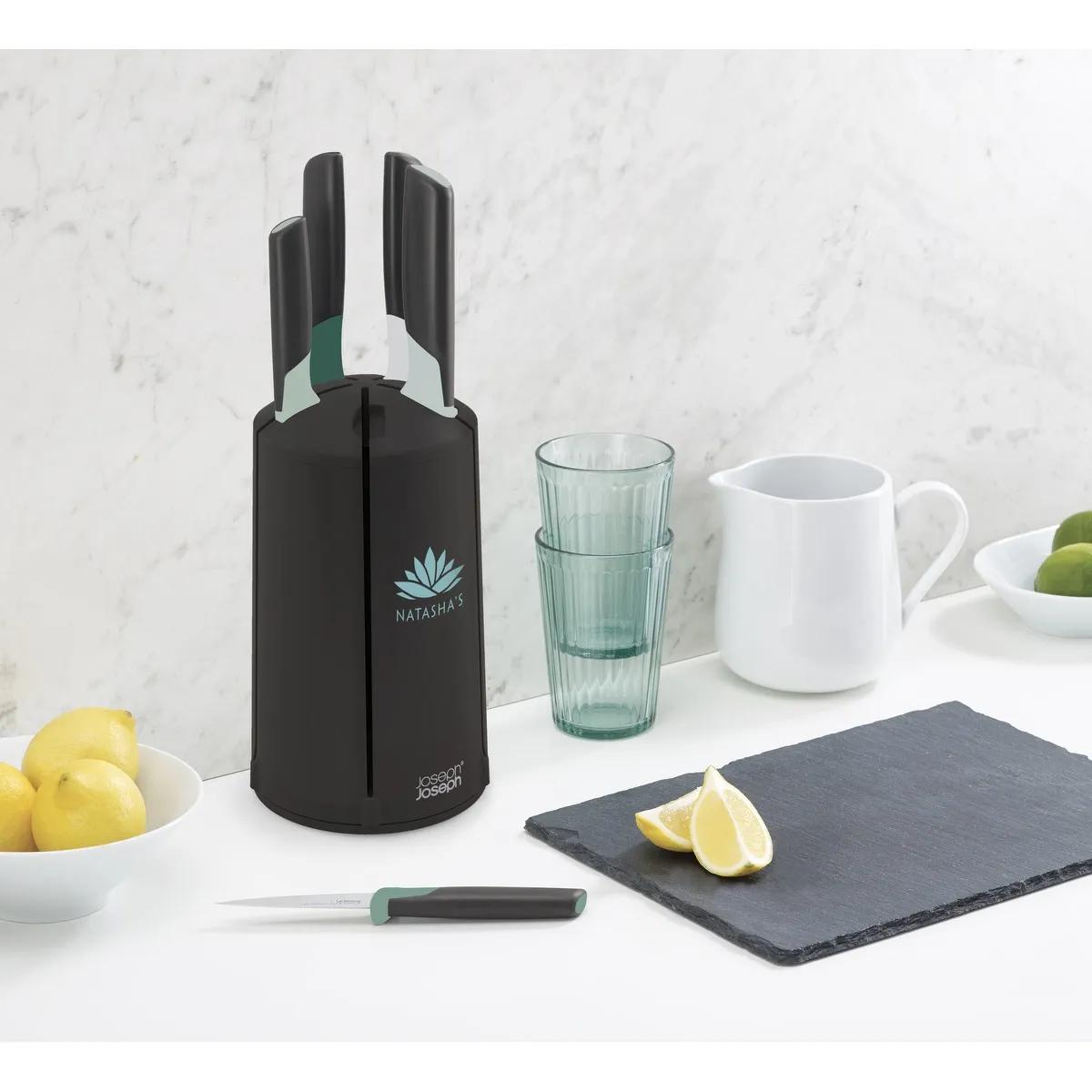 Joseph Joseph® Elevate™ Green Knives Carousel Set - product view 5