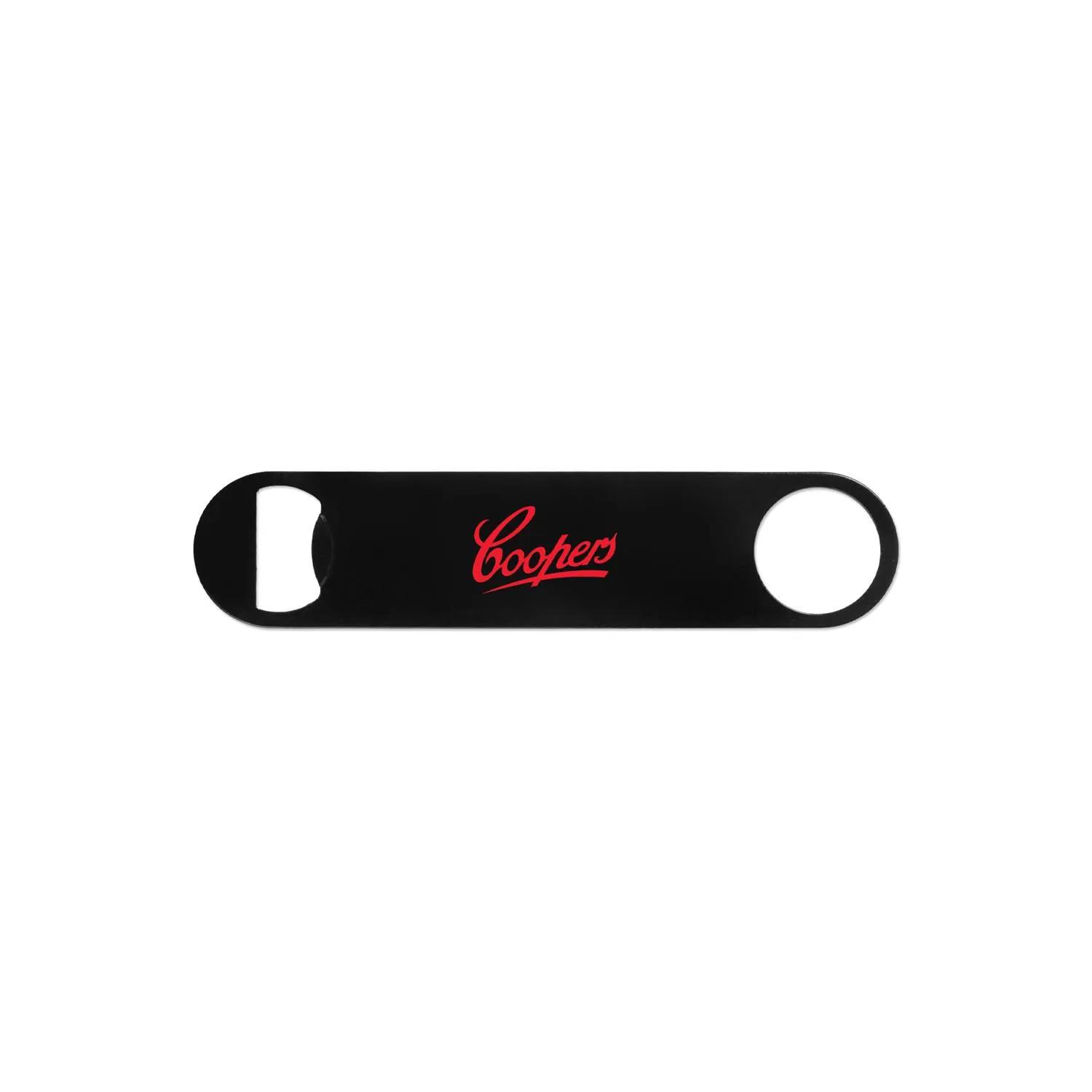 Paddle Style Bottle Opener Steel Powder Coated Bartender - product view 8