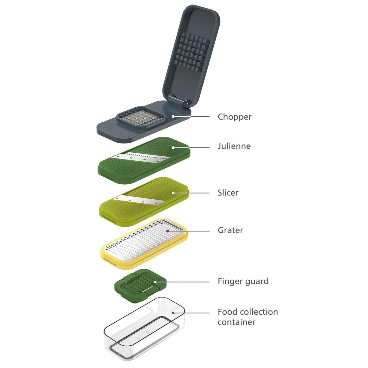 Joseph Joseph® Multi-Prep™ 4-pc Grater & Slicer - product view 9