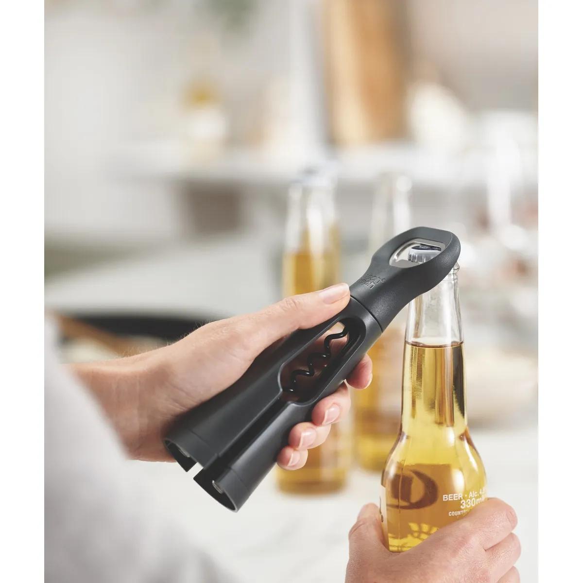 Joseph Joseph® BarStar 3-in-1 Gray Corkscrew - product view 6