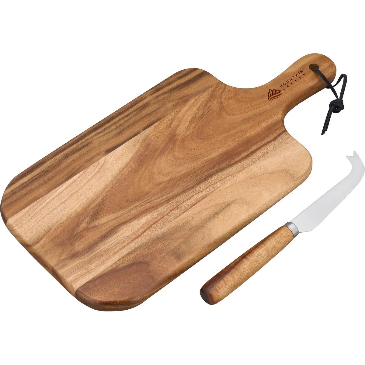 Niagara Cutlery™ Acacia Cheese Board Set - product view 4
