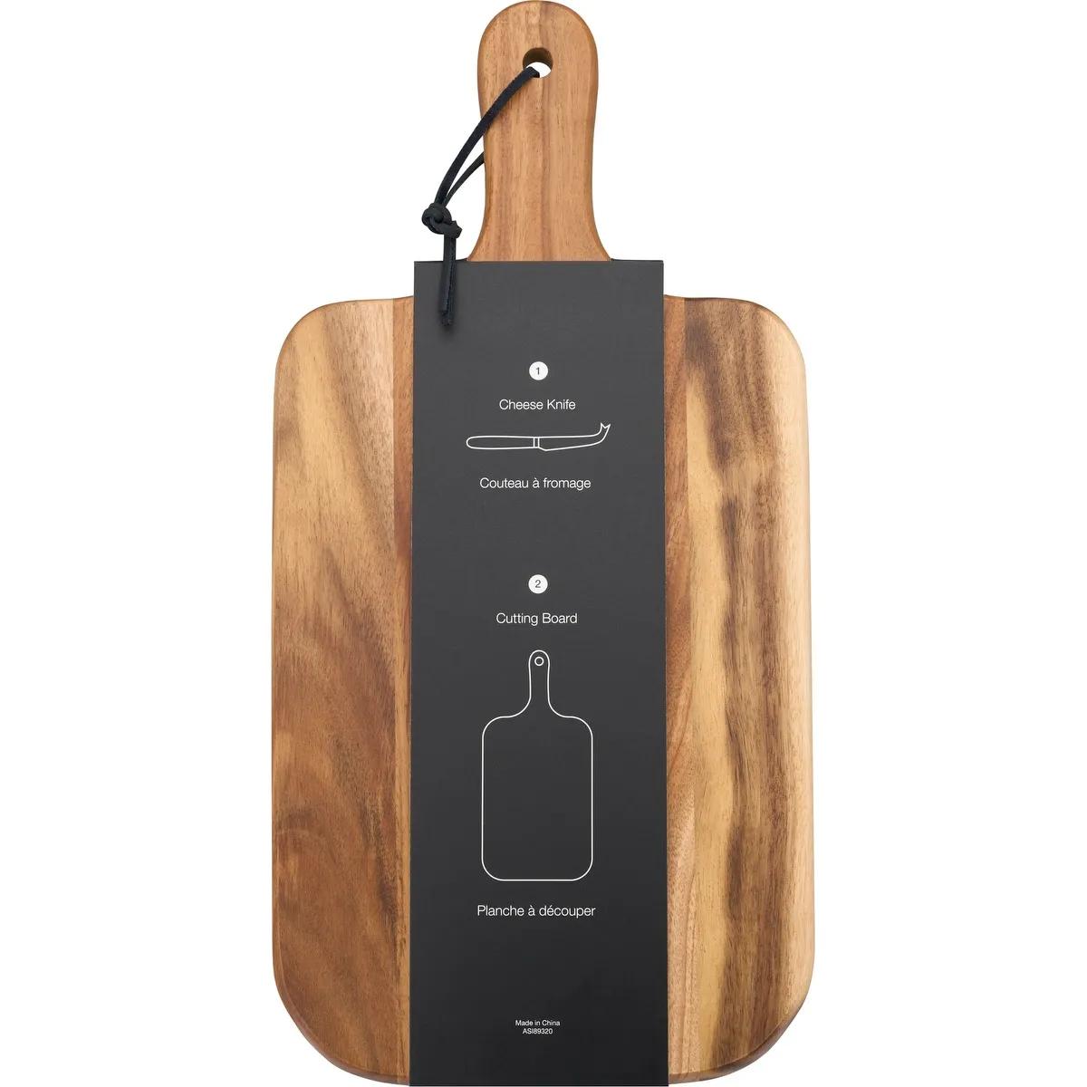 Niagara Cutlery™ Acacia Cheese Board Set - product view 7