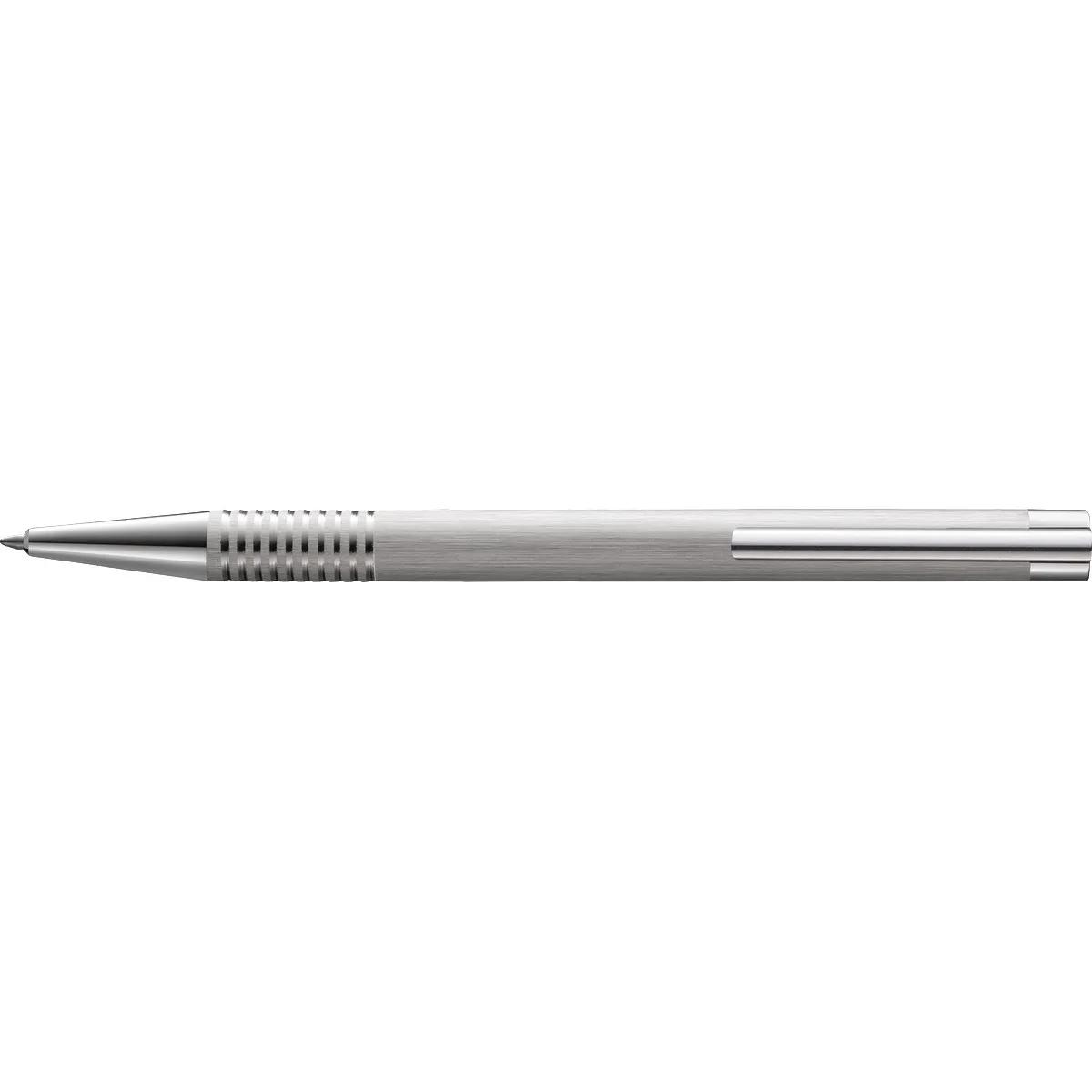 LAMY Logo Brushed Stainless Steel Ballpoint Pen - product view 6