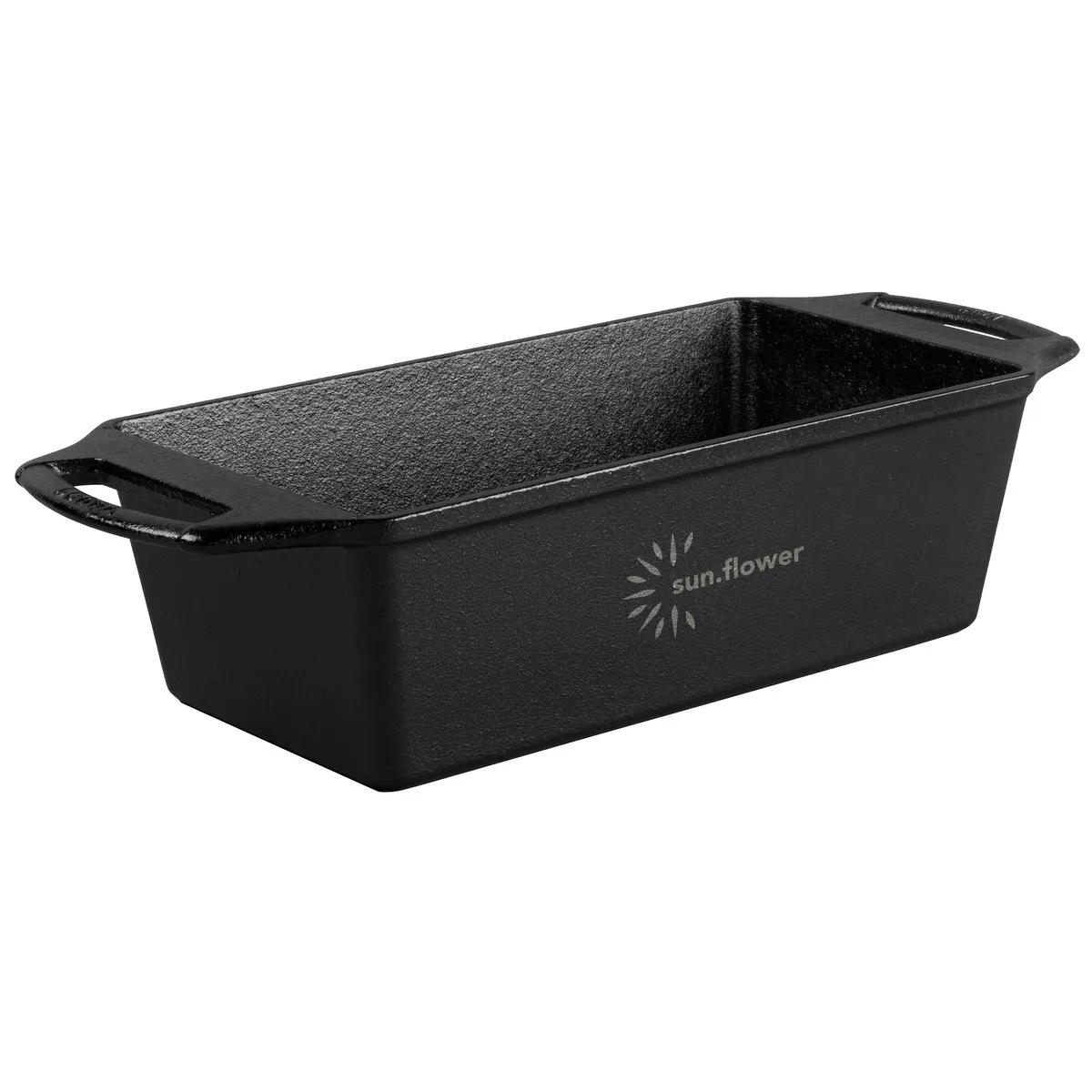 Lodge® 8.5” x 4.5" Seasoned Cast Iron Loaf Pan