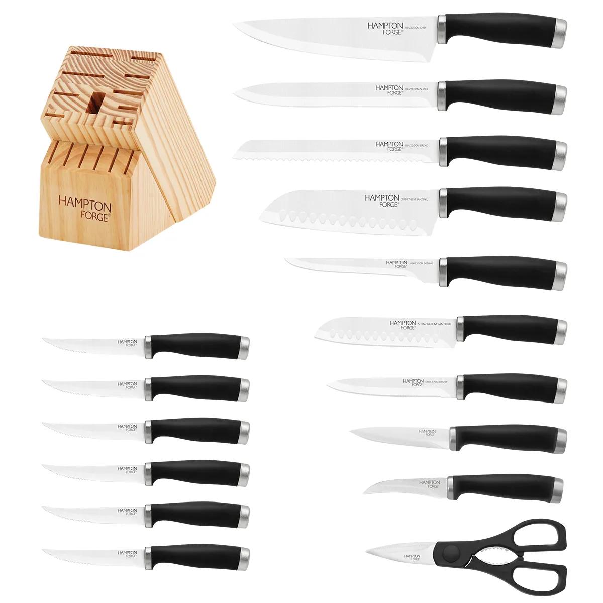 Hampton Forge® Epicure 17 Piece Cutlery Block Set - product view 3