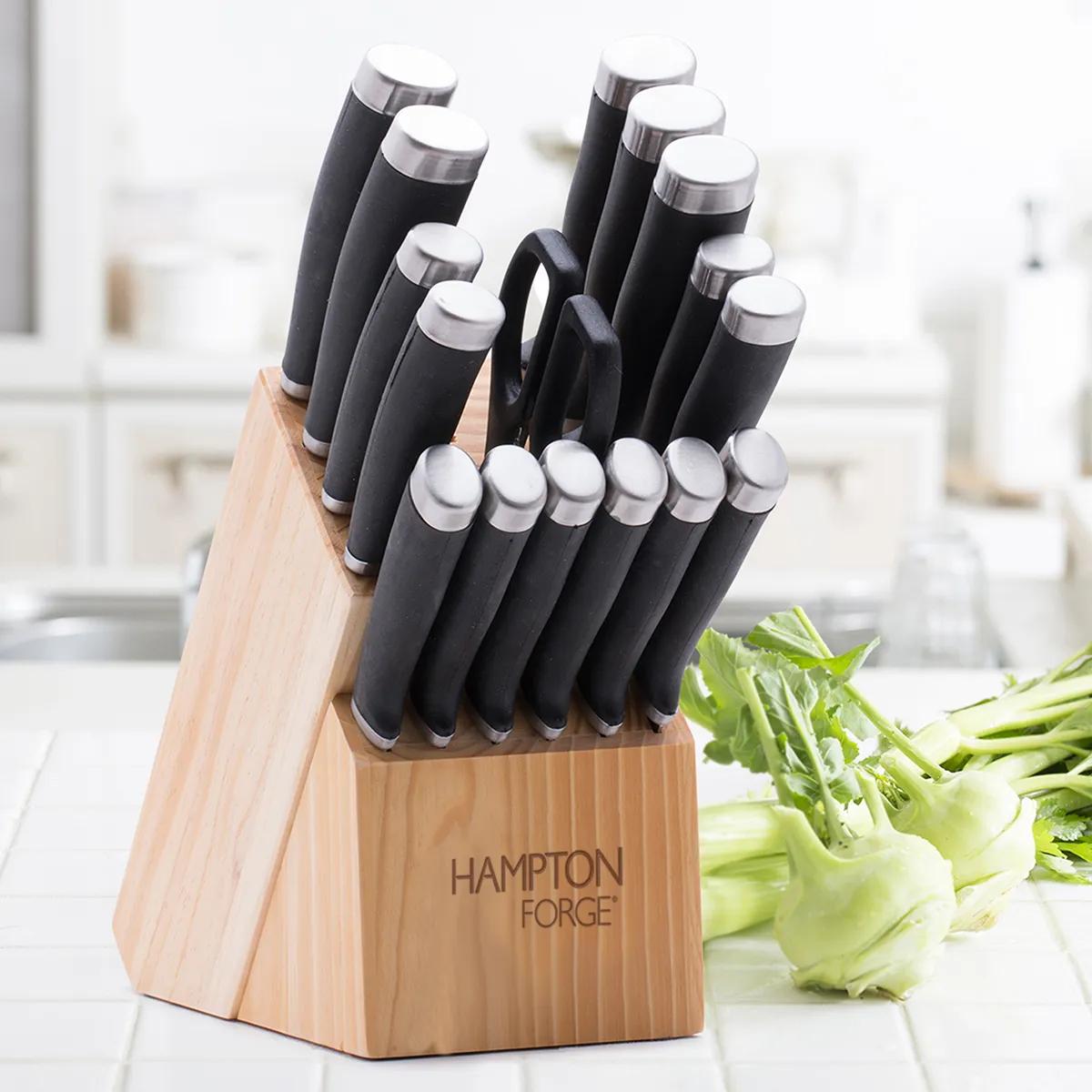 Hampton Forge® Epicure 17 Piece Cutlery Block Set - product view 4