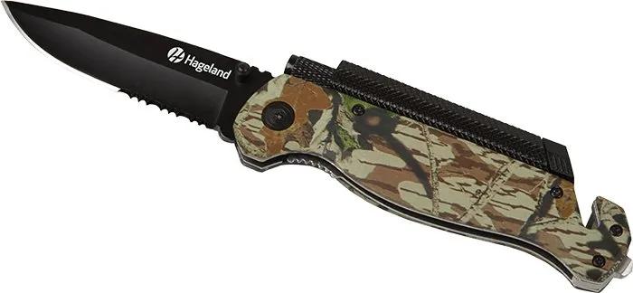 Camo Survival/Rescue Knife - product view 2