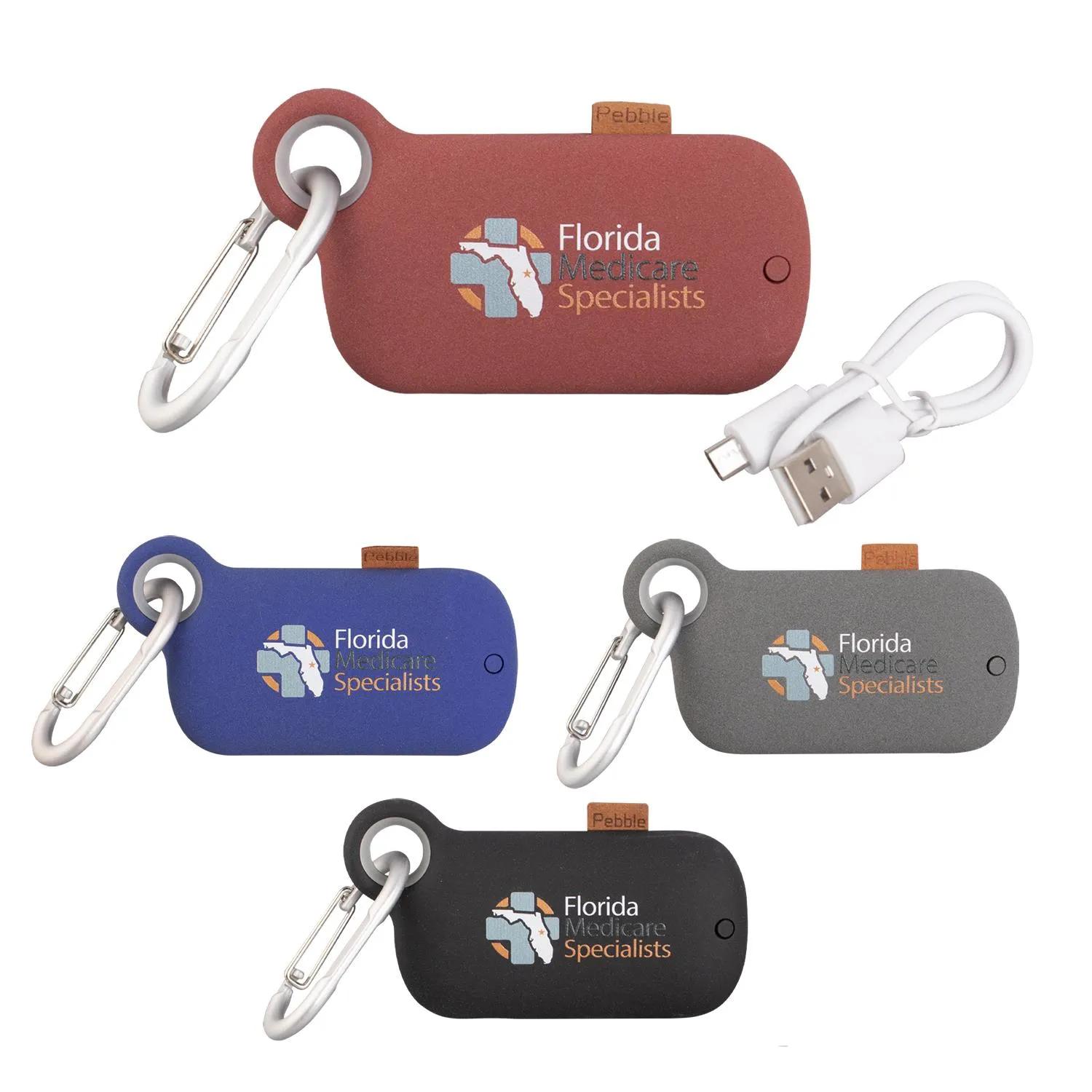 Pebble Power Bank Portable Charger Rugged Case - 5000 mAh