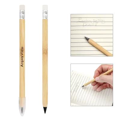 Infinity Bamboo Pencil with Eraser No Sharpening - 6 in