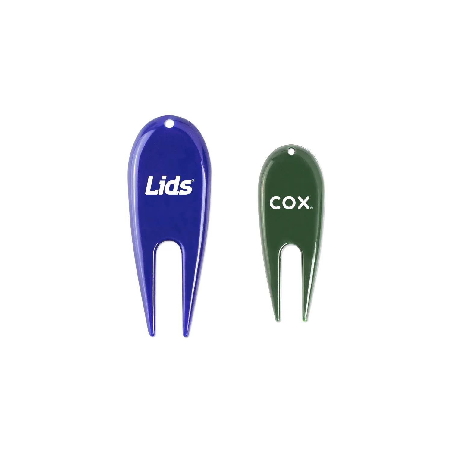Custom Divot Repair Tool Plastic Golf - 2.75 x 1 in
