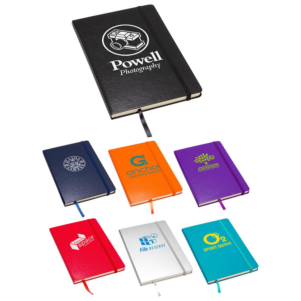 Zenith Hardcover Journal - promotional product with custom logo