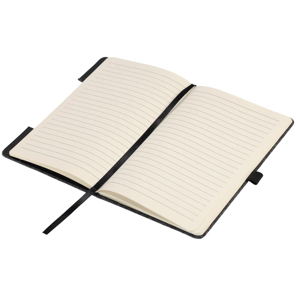 EarthTrendz™ 5.5×8.25 Felt Notebook - product view 4