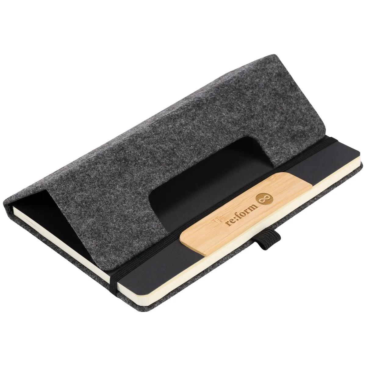 EarthTrendz™ 5.5×8.25 Felt Notebook - product view 7