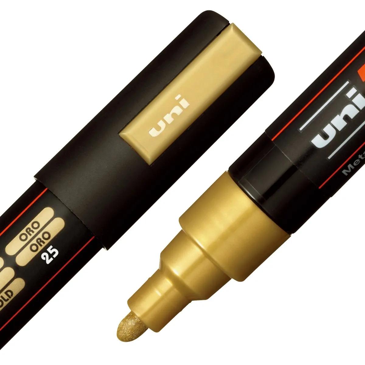 POSCA 4 Piece Metallic Marker Set with Bag - product view 10