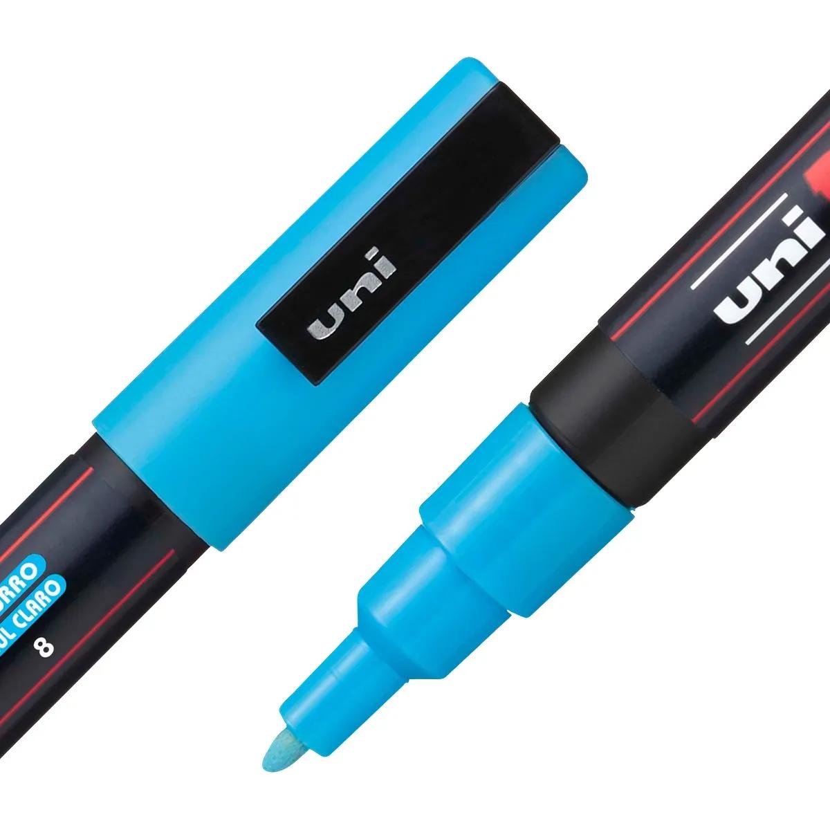 POSCA 8 Piece Basic Marker Set with Bag - Fine - product view 10