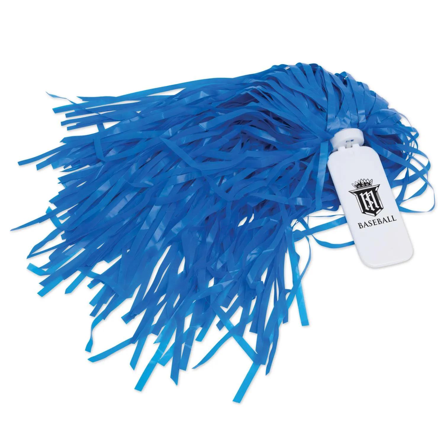 Pom Poms Cheerleader Red White Blue School Spirit - product view 2