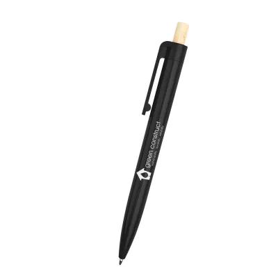 Pen rABS Bamboo Plunger Eco-Friendly - 5.75 in - product view 8