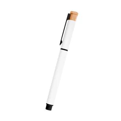 Gel Pen Recycled Aluminum Bamboo Accent - 5.5 in - product view 10