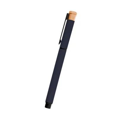Gel Pen Recycled Aluminum Bamboo Accent - 5.5 in - product view 19