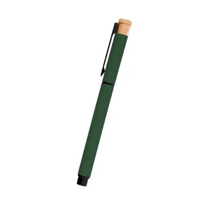 Gel Pen Recycled Aluminum Bamboo Accent - 5.5 in - product view 21