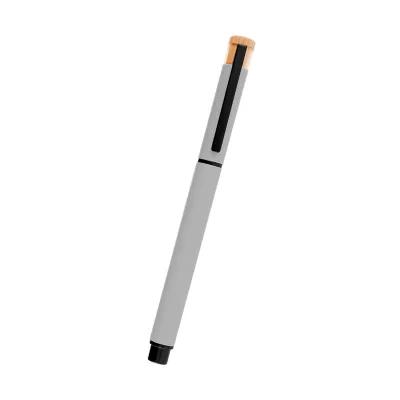 Gel Pen Recycled Aluminum Bamboo Accent - 5.5 in - product view 24