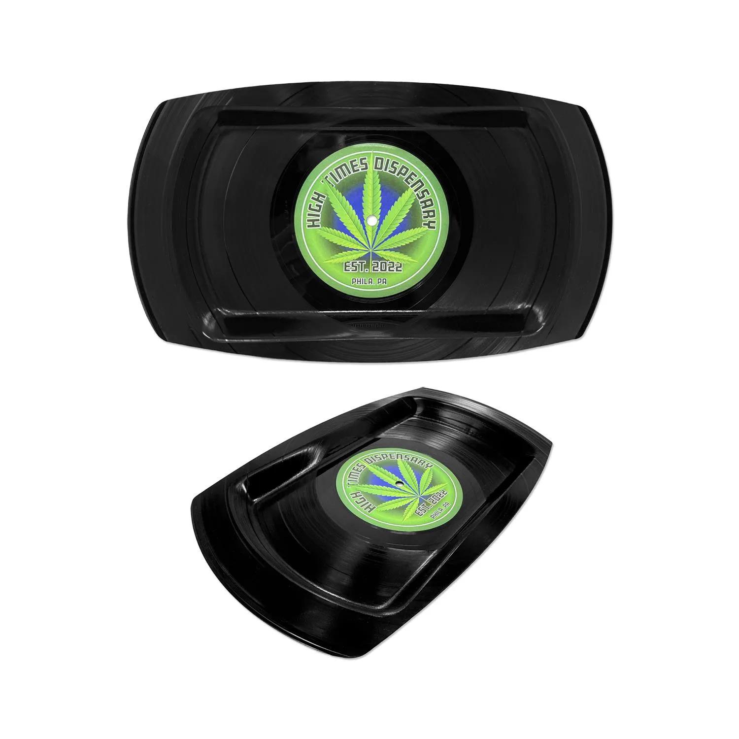 Rolling Tray Recycled Vinyl Record Eco Friendly Style