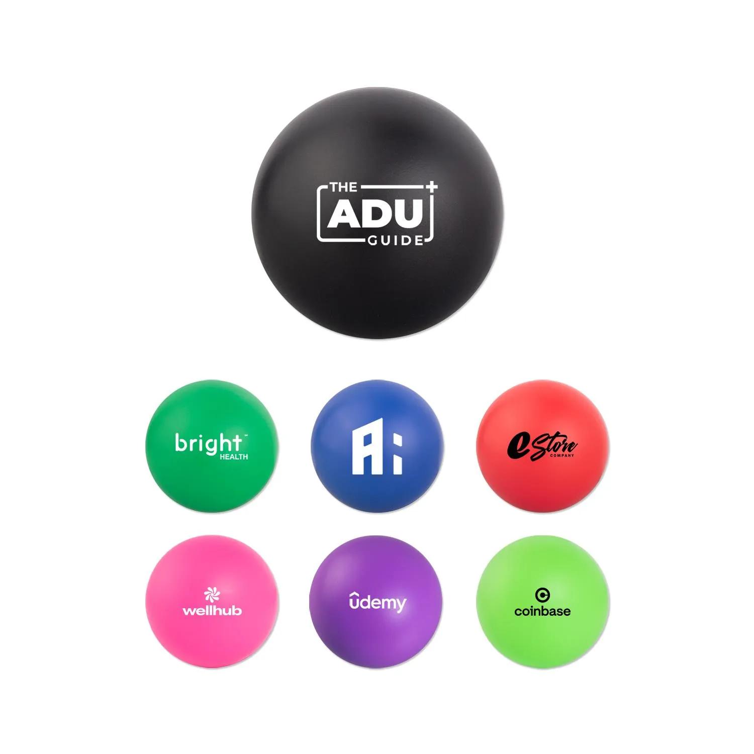 Custom Stress Ball Round Polyurethane Squeeze Toy