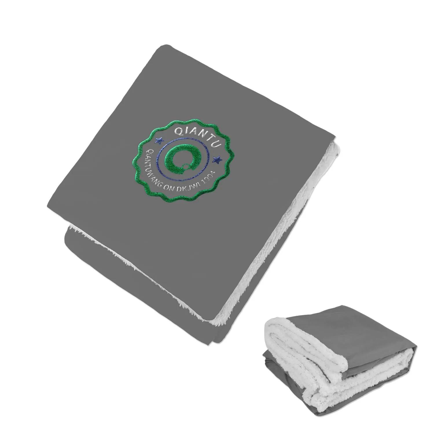 RPET Blanket Recycled Plastic Eco-Friendly Throw - product view 4