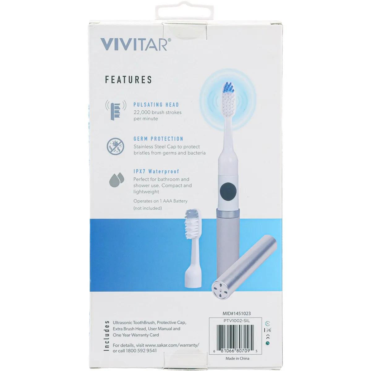 Vivitar® Sonic Ultra Travel Toothbrush - product view 5