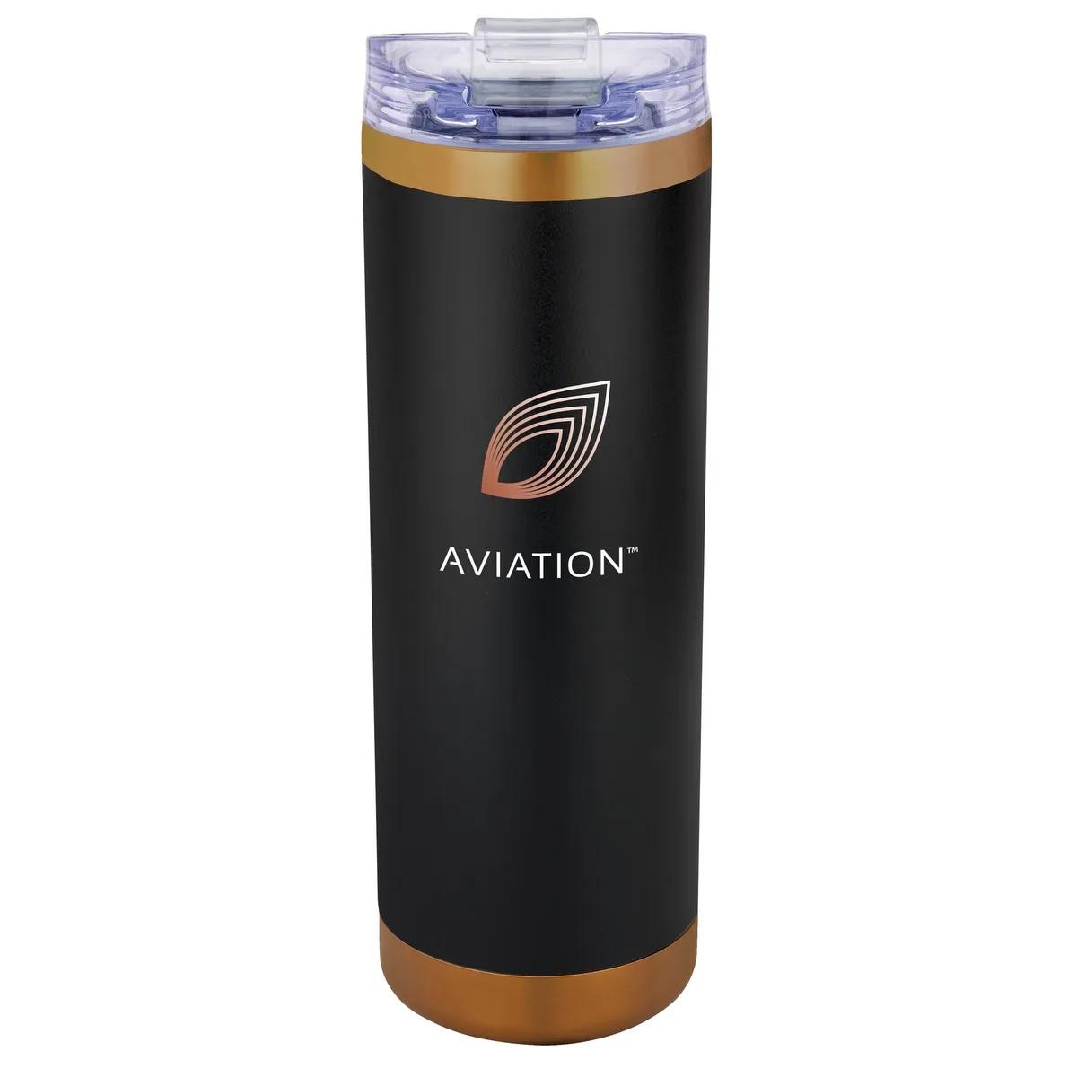 16oz Urban Peak® Keystone Metallic Vacuum Tumbler - product view 4