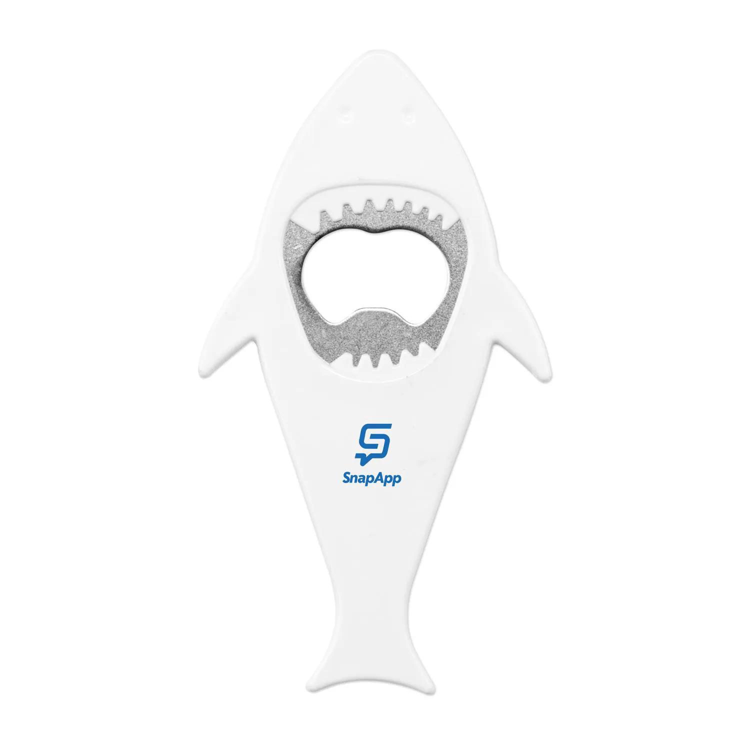 Shark Bottle Opener Magnetic Back Refrigerator Mount - product view 2