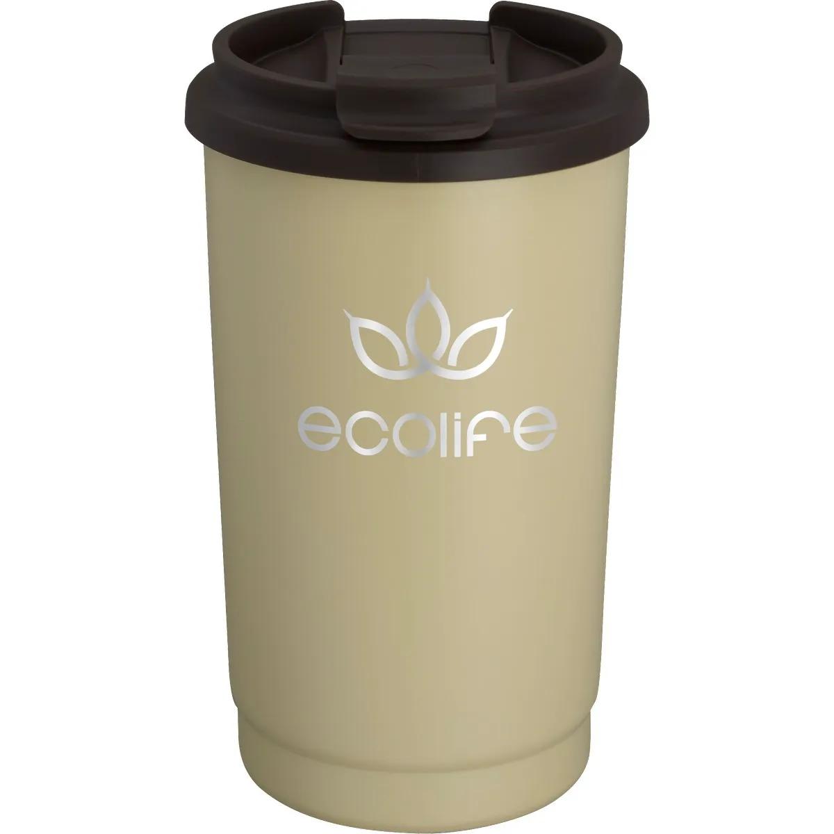 EarthTrendz™ 14oz Recycled Stainless Steel Tumbler - product view 4