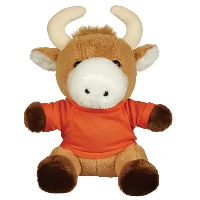 Plush Bull Brave Customizable Clothing - 6 in - product view 2
