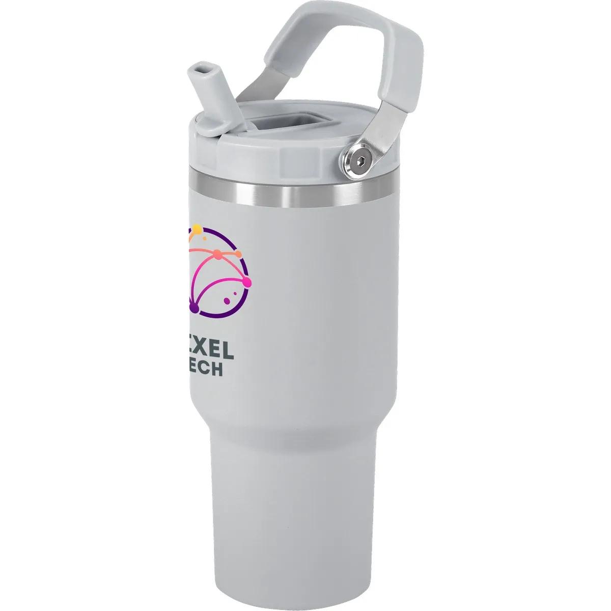 34oz Urban Peak® Pinnacle Flip Straw Tumbler - product view 4