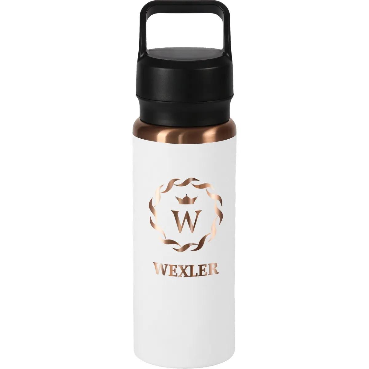 28oz Urban Peak® Dual Top Copper Water Bottle - product view 4