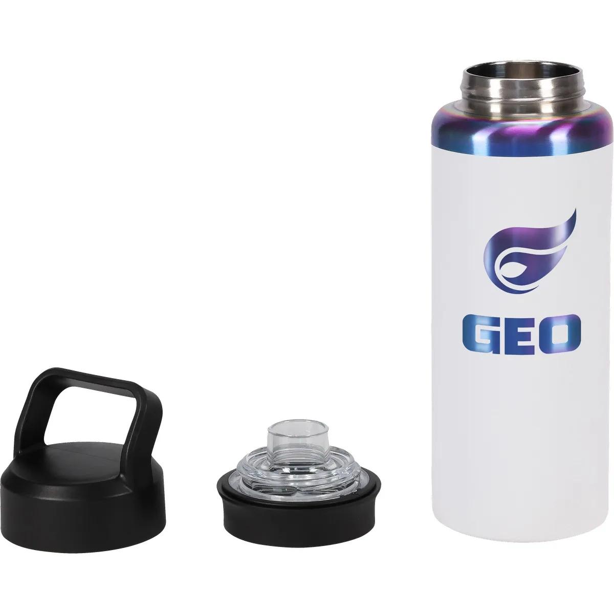 28oz Urban Peak® Dual Top RB Water Bottle - product view 5