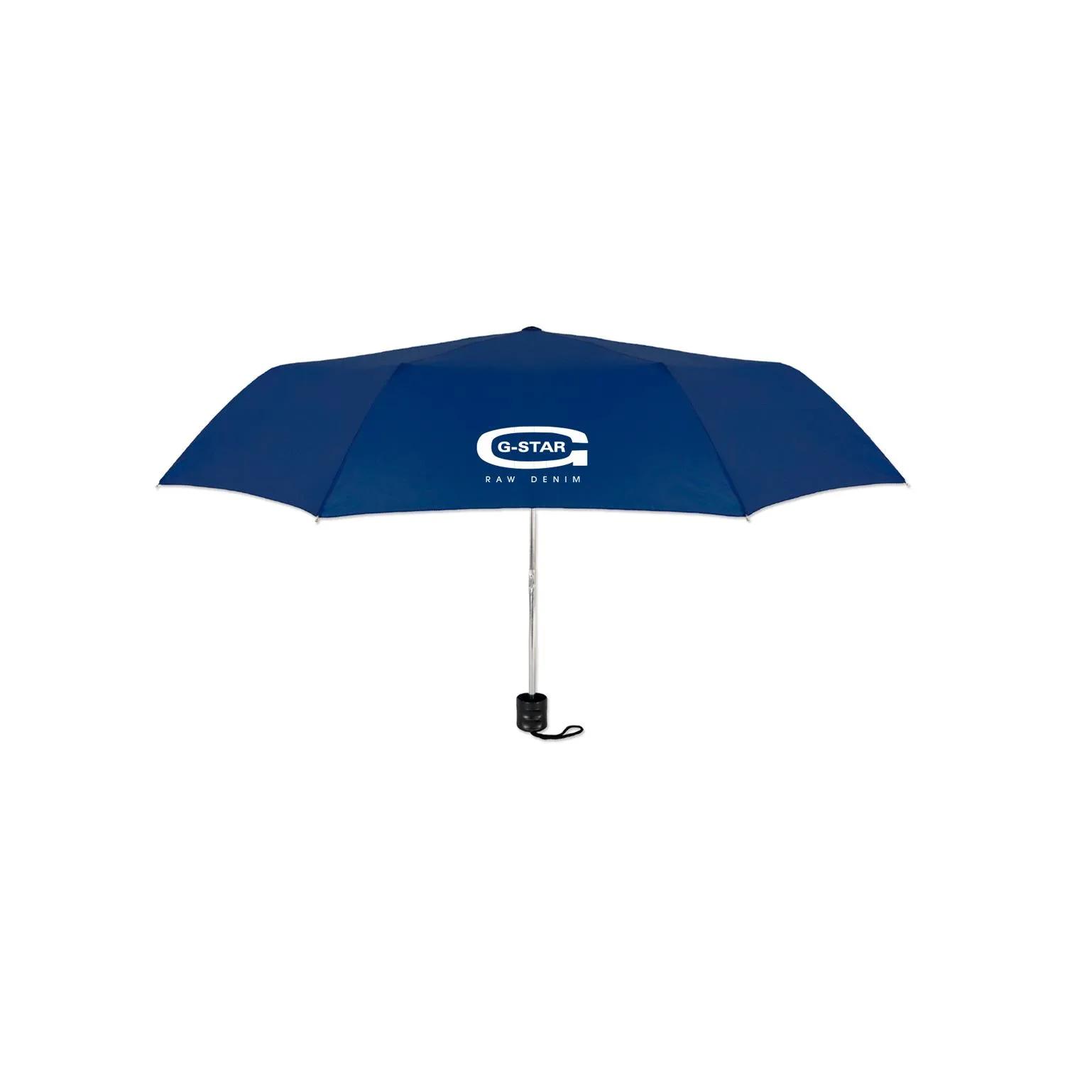 Compact Umbrella Polyester Slim Fold Economy - 9 in - product view 2