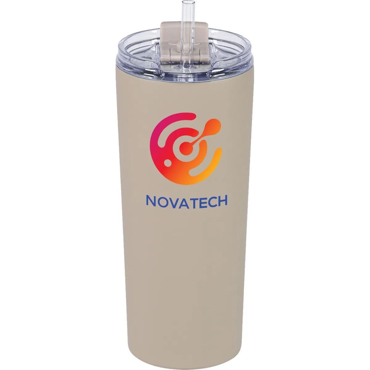 20oz Urban Peak® Cascade Pop-Up Straw Tumbler - product view 5