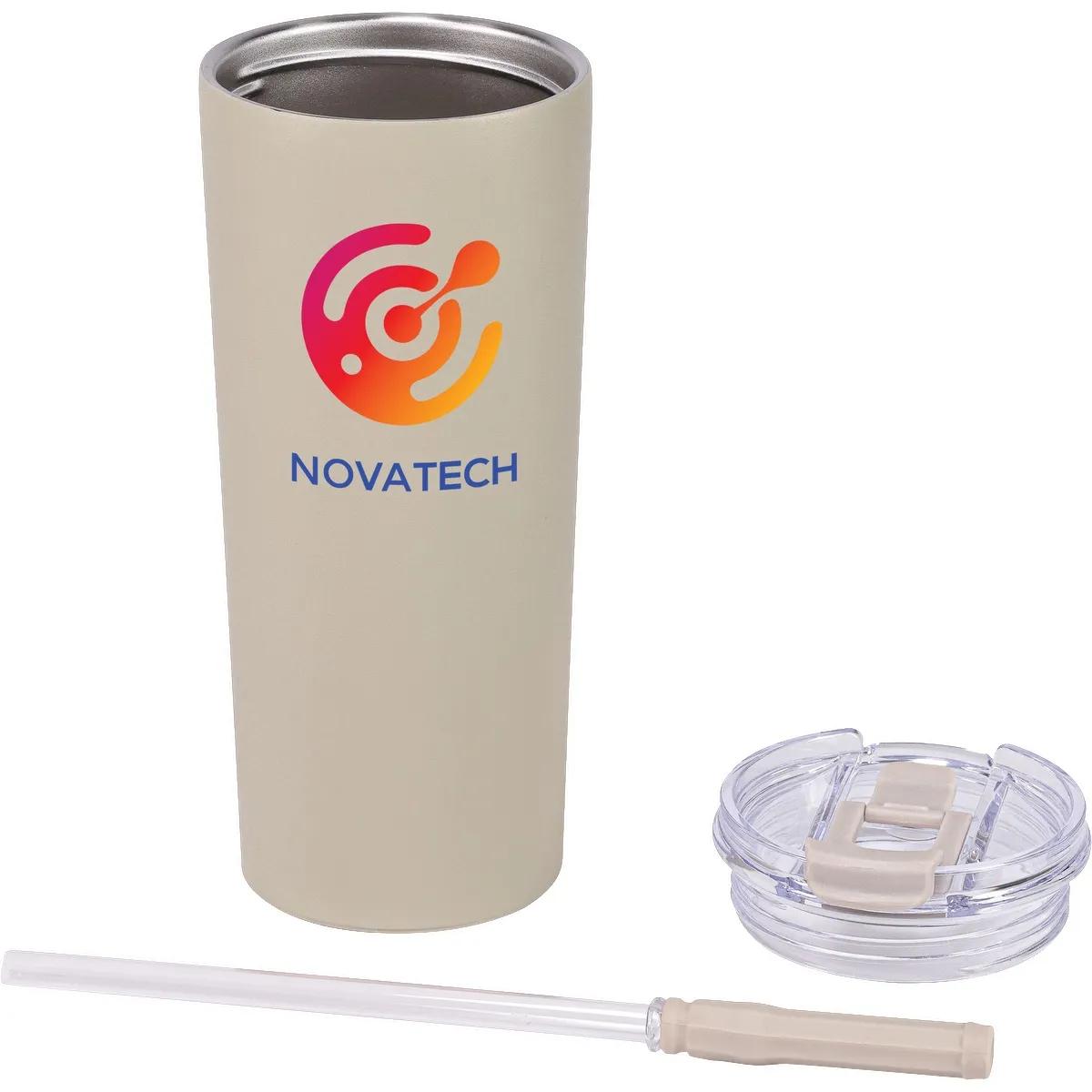 20oz Urban Peak® Cascade Pop-Up Straw Tumbler - product view 10